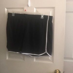 Black & White Gym Shorts!